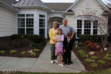 Easter at Grammie's and Pop's
