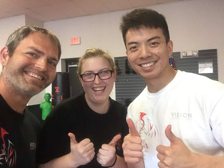Andrew, Ms. Ball, and Mr. Chang