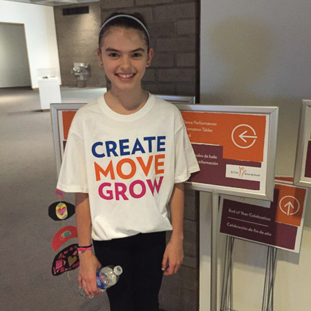 volunteering with Carolina Ballet at NCMA