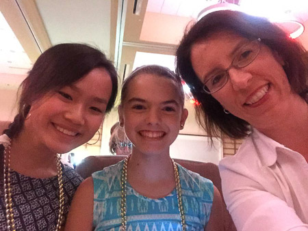 Grains of Time concert at NC State with Ella and Olivia