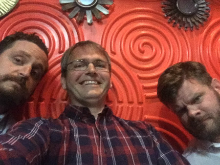 Tad, Andrew, and Raplph at Umami