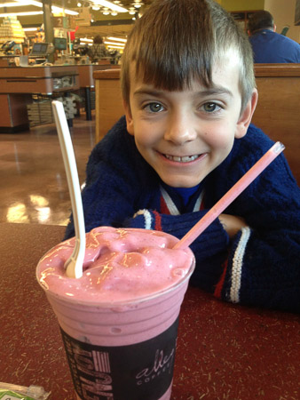 Morning at Whole Foods with Jonah