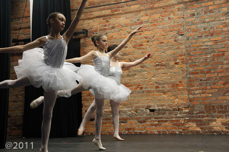 Performing at Halle Hall with American Ballet School