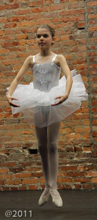 Performing at Halle Hall with American Ballet School