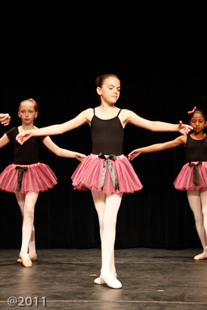 Performing at Halle Hall with American Ballet School