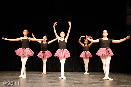 Performing at Halle Hall with American Ballet School