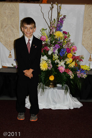 Jonah's 1st Communion at St. Mary Magdalene