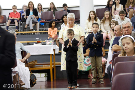 Jonah's 1st Communion at St. Mary Magdalene