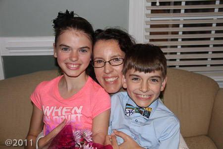 after the show--Happy Mother's Day!