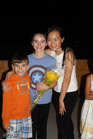 Jonah, Ella, and Olivia