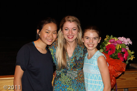 Olivia, Ms Lacey Lowder, and Ella