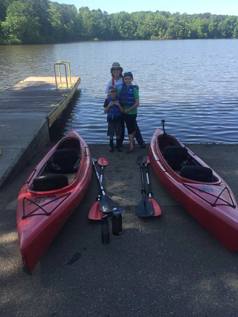 Lake Raleigh Kayaking