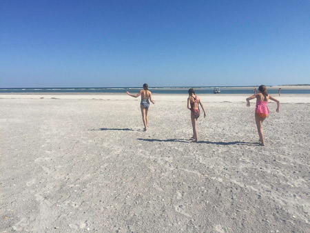 Memorial Day beach trip with Warren cousins  