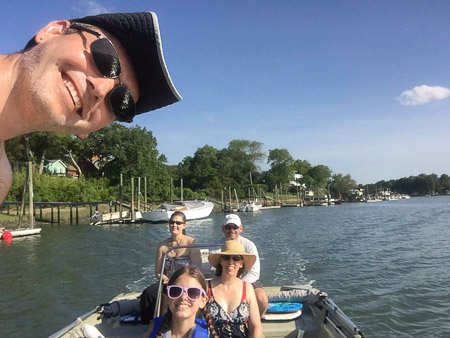 Memorial Day beach trip with Warren cousins  