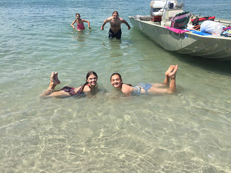 Memorial Day beach trip with Warren cousins  