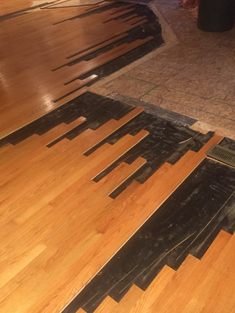 hard wood floors or skyline?
