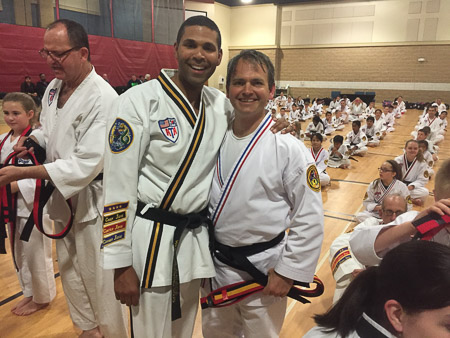 with Senior Master Wegman