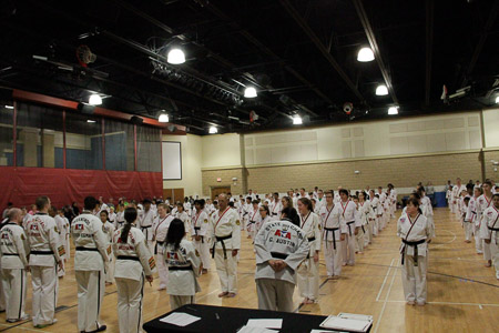 Black belt testing