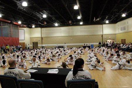Black belt testing