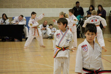 Black belt testing