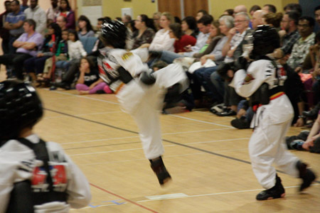Black belt testing