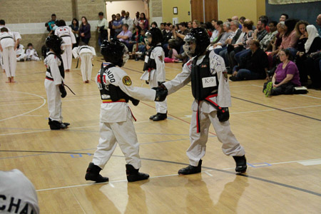 Black belt testing