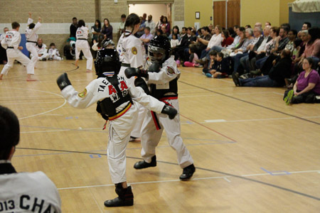 Black belt testing
