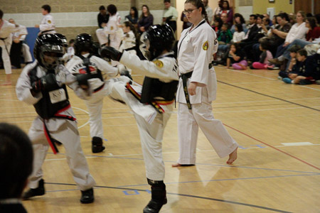 Black belt testing