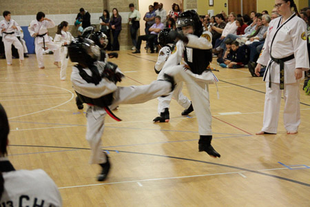Black belt testing