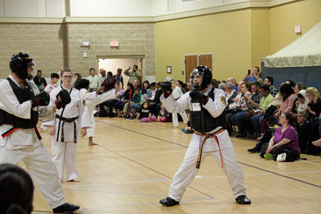 Black belt testing