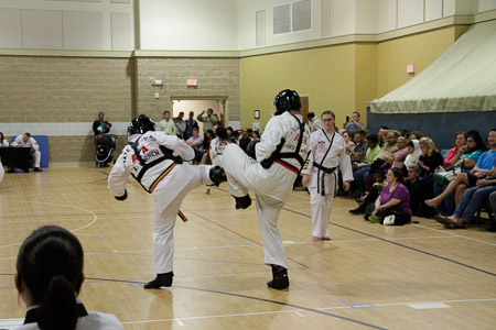 Black belt testing
