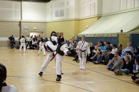 Black belt testing