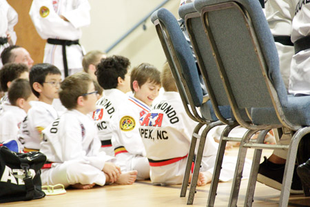 Black belt testing
