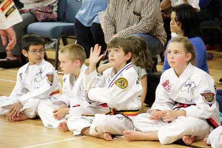 Black belt testing