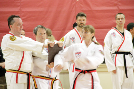 Black belt testing