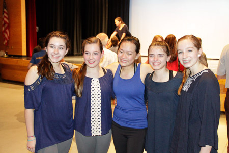 Chloe, Ellie, Olivia, Ella, Jaqueline