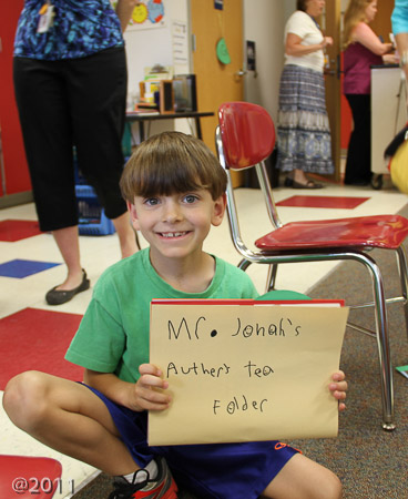 Jonah's Author Tea