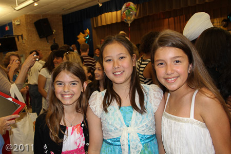 Ella, Leonora, and Melissa