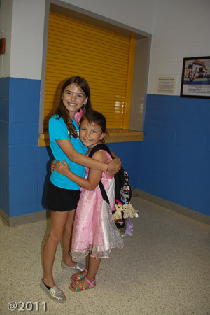 Ella and her K-Pal, Jocelyn