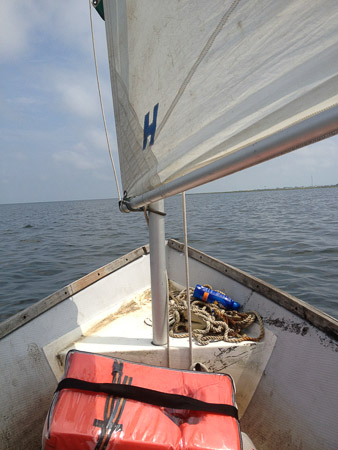 Sailing on Sweet Pea