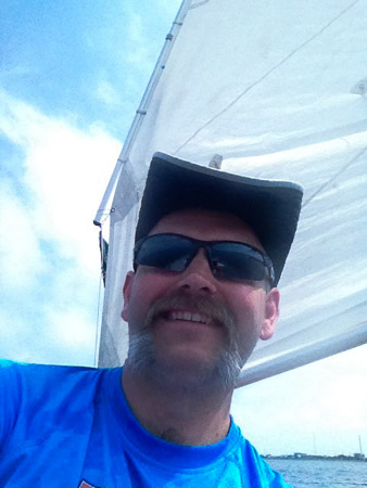 Sailing on Sweet Pea