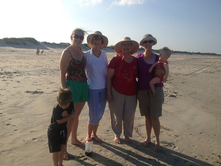Eddie, Kay, Sheilah, Sarah, and Penny