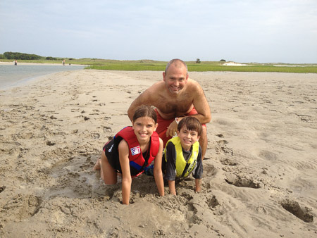 Loving the beach