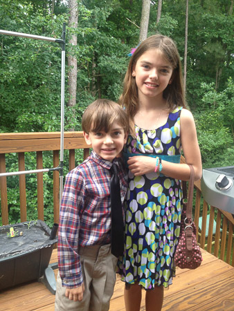 Getting ready for 5th Grade Graduation