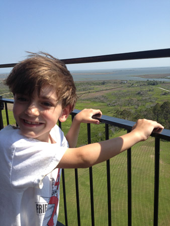 Jonah at Bodie Island Lighthouse