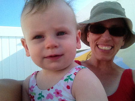 Hanging at the beach house