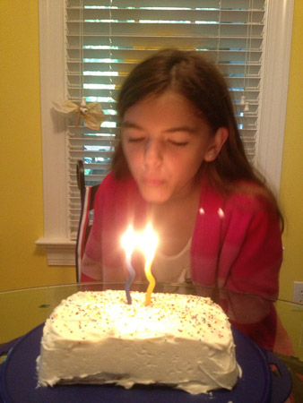 Birthday Girl. Ella is 11!