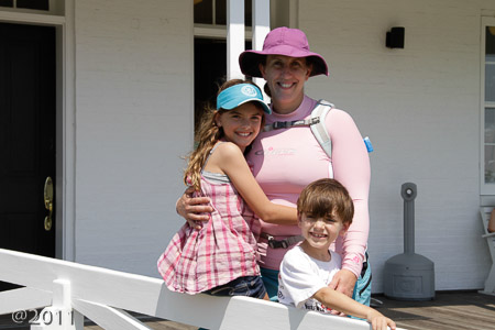 Aunt Leah and the kids
