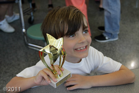 Jonah's trophy