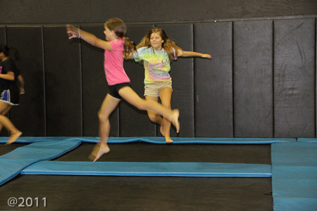 Defy Gravity for Ella's 11th Birthday with Jonah and Alivia
